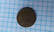 Продам бракованную монету 25 копеек 1994 года 
